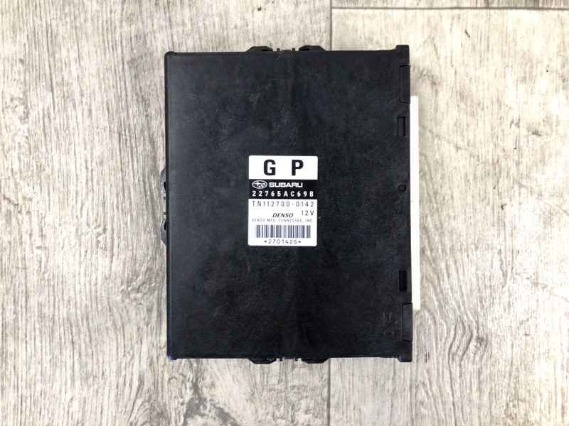 Блок управления двигателем SUBARU LEGACY 09-15 BM 2012 SEDAN 3.6 EZ36 22765AC69B Б/У