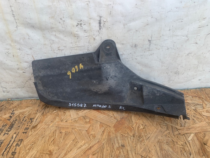 Подкрылок задний левый MAZDA 3 BL 09-13 2009 2.5 L (L5-VE) BBN2-50-351 Б/У