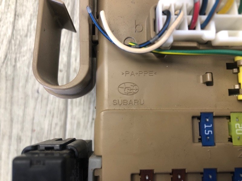 Блок предохранителей салон LEGACY 09-15 BM 2012 SEDAN 3.6 EZ36