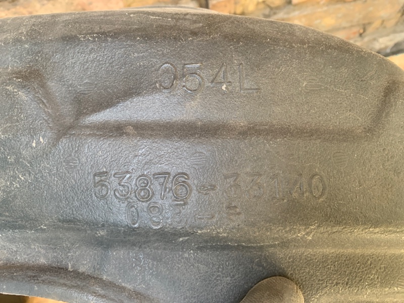 Подкрылок передний левый ES300 ES330 01-06