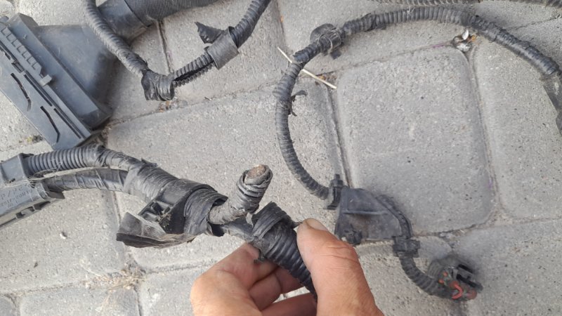 Проводка подкапотная TOYOTA AVENSIS 03-08 Б/У