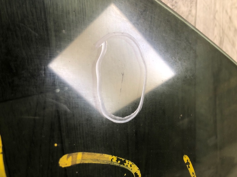 Стекло двери переднее правое VOLKSWAGEN TIGUAN 08-17 5N 2.0 CCTA