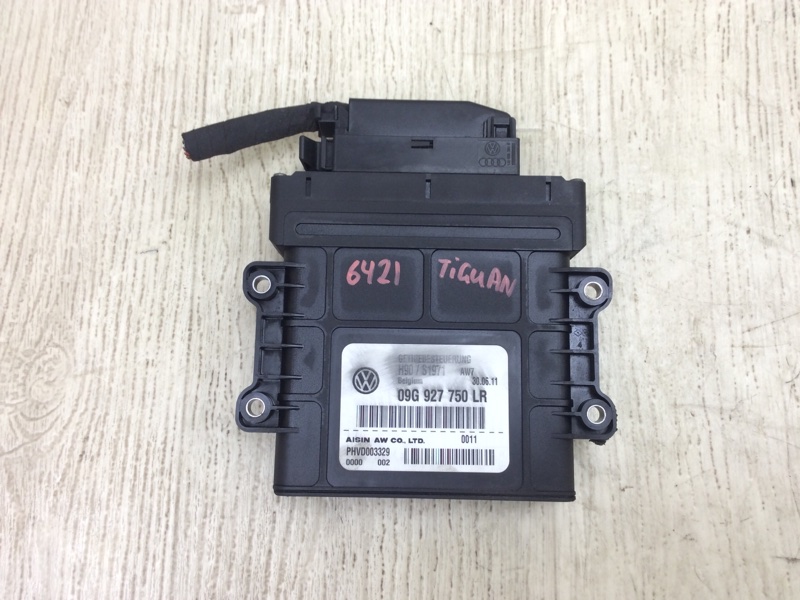 Блок управления АКПП VOLKSWAGEN TIGUAN 08-17 2011 5N 2.0 CCTA 09G927750LR Б/У