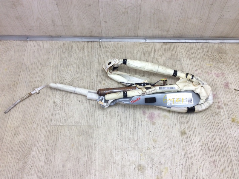 Подушка безопасности (штора) левая VOLKSWAGEN TIGUAN 08-17 2011 5N 2.0 CCTA 5N0880741L Б/У