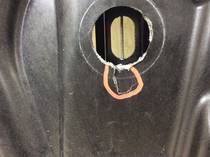 Стеклоподъемник задний левый VOLKSWAGEN TIGUAN 08-17 5N 2.0 CCTA