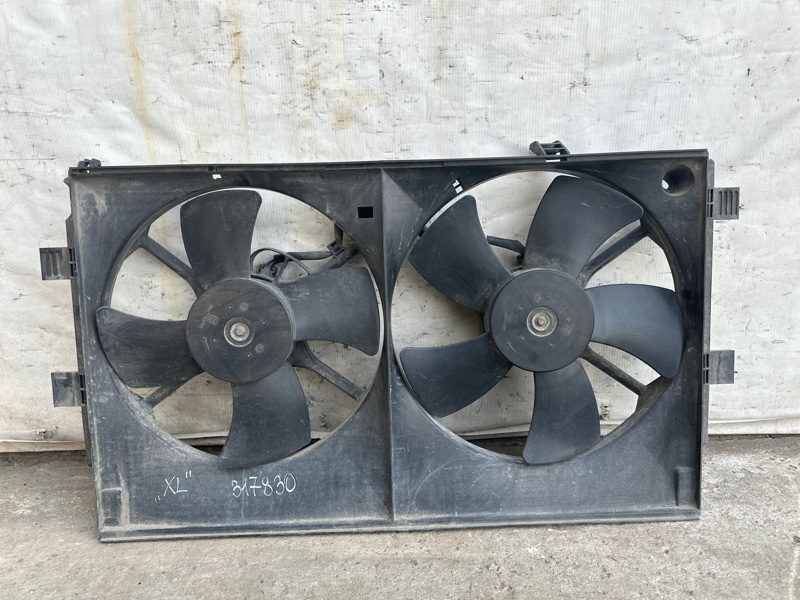 Диффузор вентилятора основного радиатора MITSUBISHI OUTLANDER XL 05-13 2006 CW 1355A140 Б/У