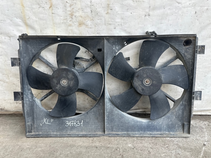 Диффузор вентилятора основного радиатора MITSUBISHI OUTLANDER XL 05-13 2006 CW 1355A140 Б/У