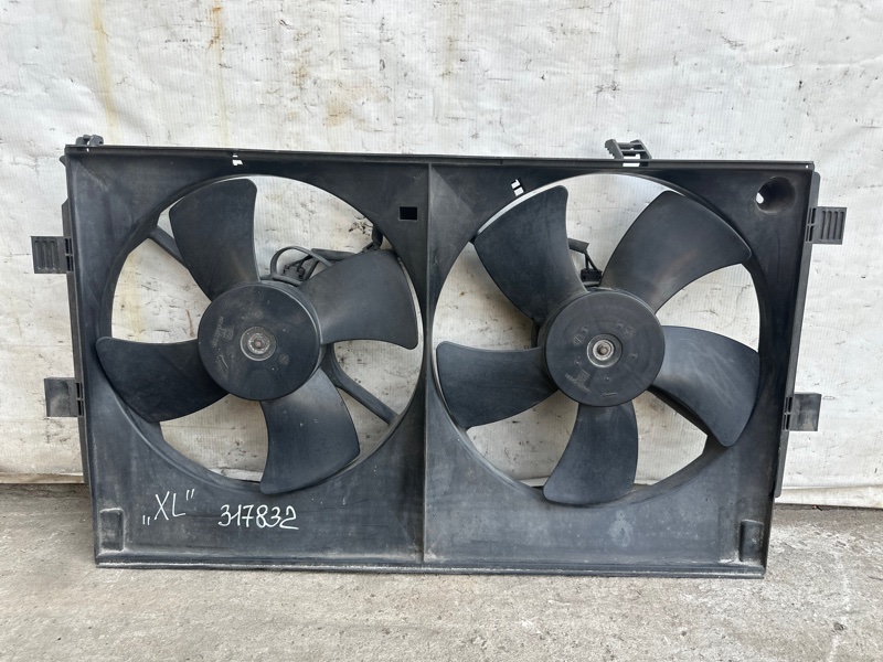 Диффузор вентилятора основного радиатора MITSUBISHI OUTLANDER XL 05-13 2006 CW 1355A140 Б/У