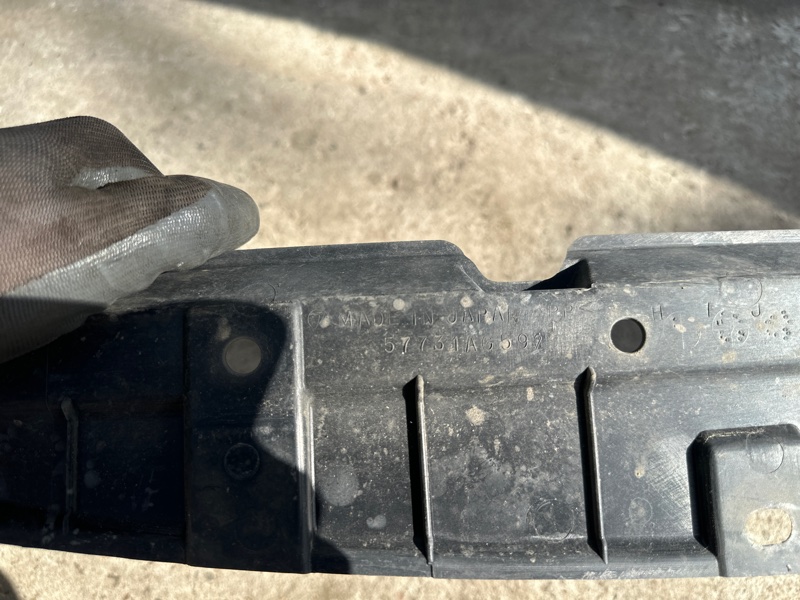 Защита переднего бампера SUBARU OUTBACK 03-09 BP