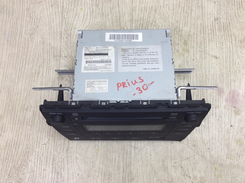 Магнитола PRIUS - 30 09-17 2010 ZVW30 Магнитола PRIUS - 30 09-17 2010 ZVW30