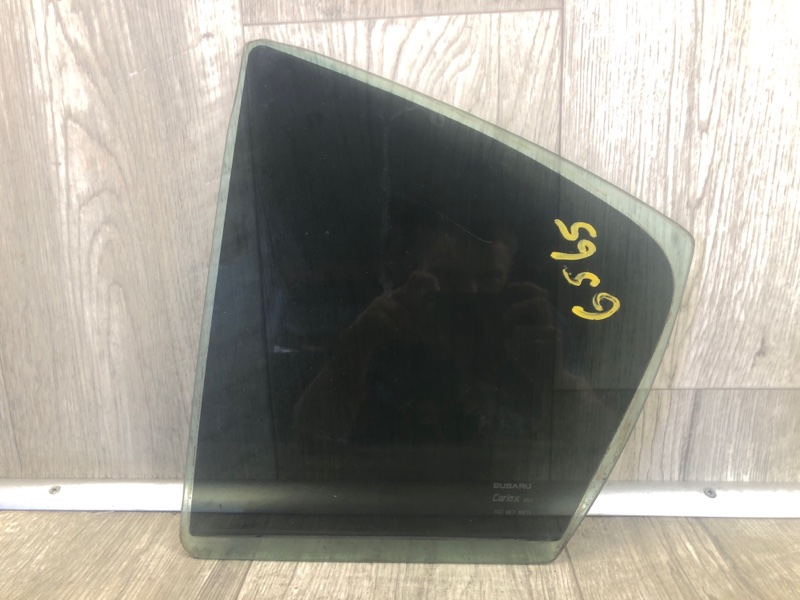 Стекло двери глухое заднее левое SUBARU LEGACY 09-15 BM 2012 SEDAN 3.6 EZ36 62012AJ21A Б/У