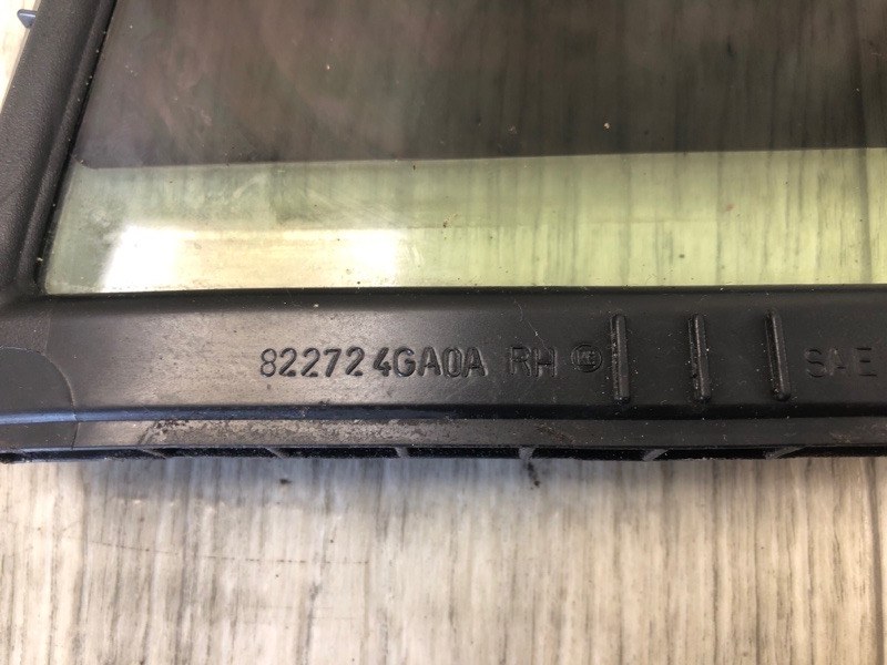 Стекло двери глухое заднее правое Q50 15-20 2016 SEDAN 2.0T M274