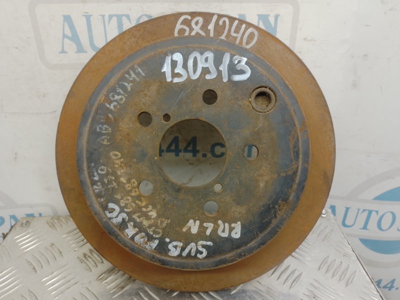 Тормозной диск задний SUBARU FORESTER SG 02-07 26700FE080 Б/У