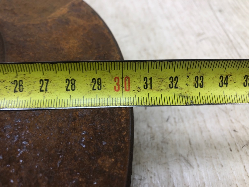 Тормозной диск передний передний левый GRAND CARAVAN 08-