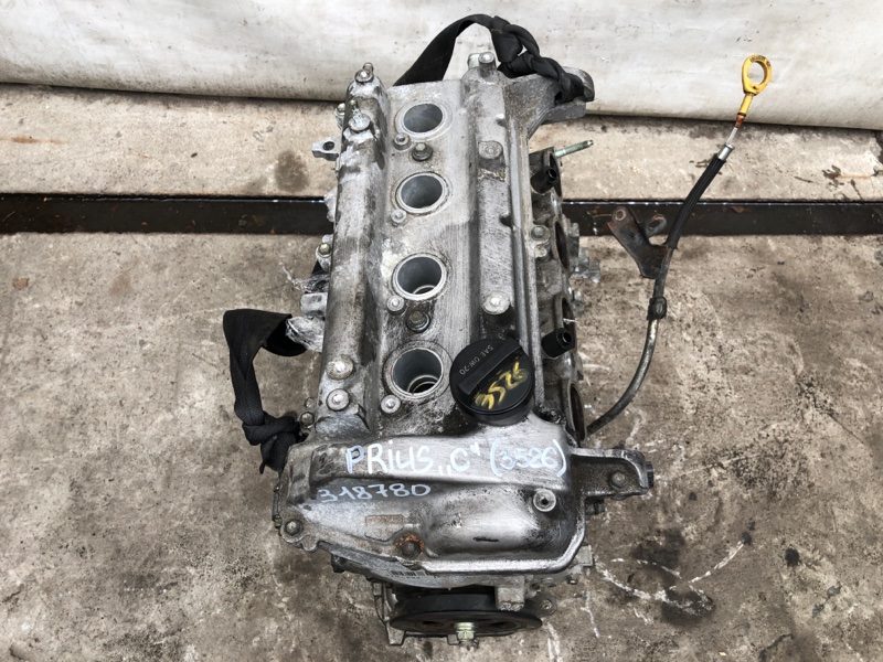 Двигатель бензин PRIUS C/AQUA 11-14 2013 NHP10L 1NZ-FXE 1.5L