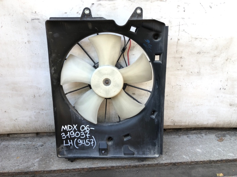 Диффузор вентилятора основного радиатора левый ACURA MDX (YD2) 06-13 2007 YD2 3.7 J37A1 19015-RYE-A01 Б/У