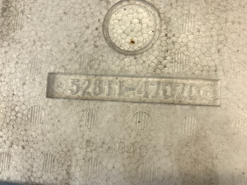 Наполнитель бампера передний PRIUS PLUS 11-14 2013 ZVW41L 1.8 2ZRFXE