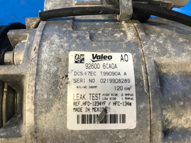 Компрессор кондиционера ALTIMA 19-