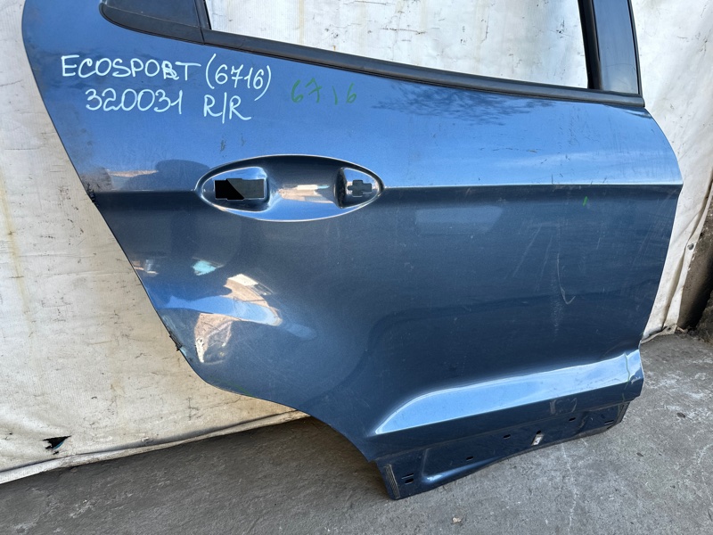 Дверь задняя правая FORD ECOSPORT 18-22 1.0 L EcoBoost (Fox) turbo Дверь задняя правая FORD ECOSPORT 18-22 1.0 L EcoBoost (Fox) turbo