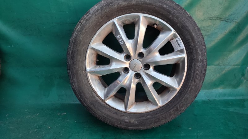 Запчасть диск r18 JEEP CHEROKEE 14- 2016 2.4 ED8 5SN87AAAAA Б/У Диск R18 JEEP CHEROKEE 14- 2016 2.4 ED8 5SN87AAAAA Б/У