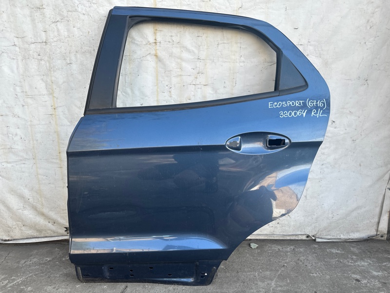 Дверь задняя левая FORD ECOSPORT 18-22 2021 1.0 L EcoBoost (Fox) turbo GN1Z-7424631-K Б/У