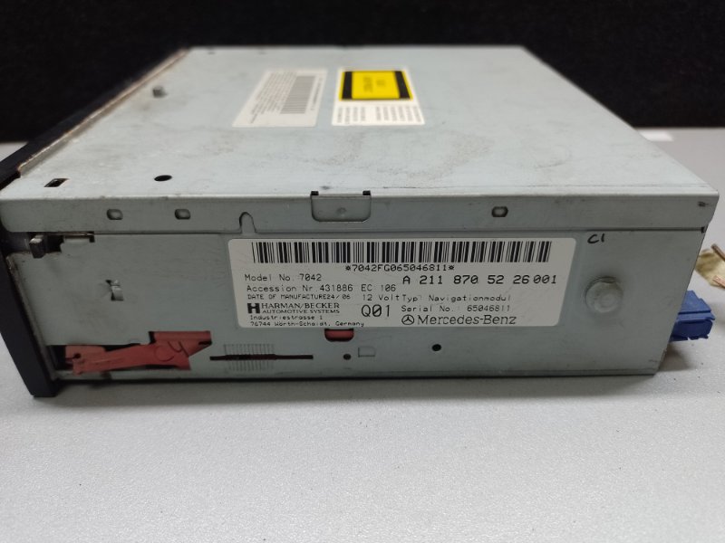 Блок управления навигацией MERCEDES E-CLASS W211 02-09 W211 M272964 3.5