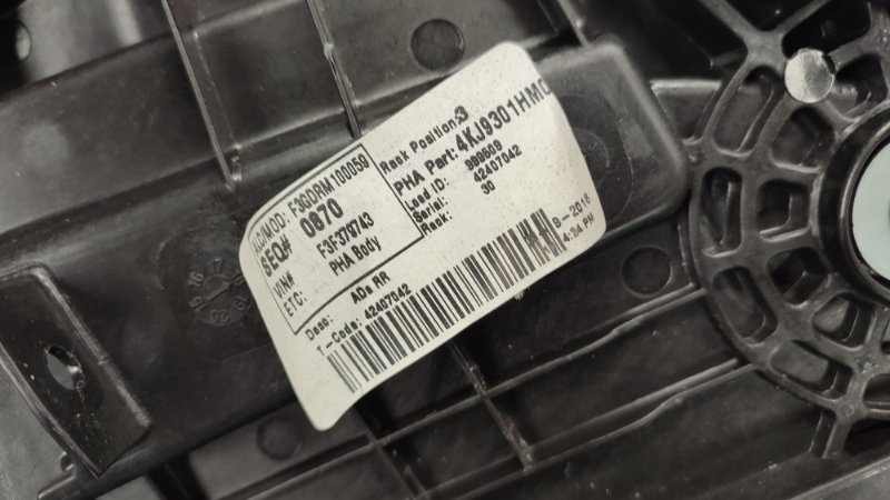 Стеклоподъемник задний правый ELANTRA AD 16- 2018 2.0 G4NH