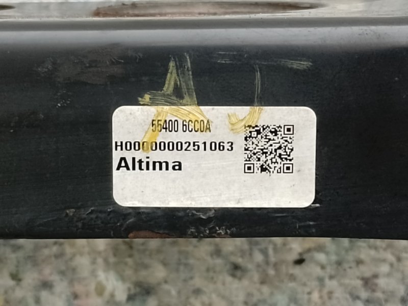 Балка задней подвески ALTIMA 19- 2019 L34 PR25DD Балка задней подвески ALTIMA 19- 2019 L34 PR25DD