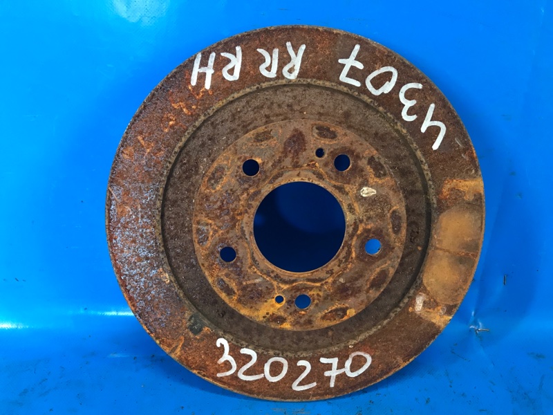 Тормозной диск задний MITSUBISHI OUTLANDER GF 12- 2013 2.4 4615A125 Б/У