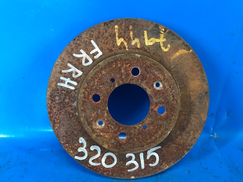 Тормозной диск передний HONDA CIVIC ES 00-05 2005 1.7 L D17A 45251-S5D-A10 Б/У