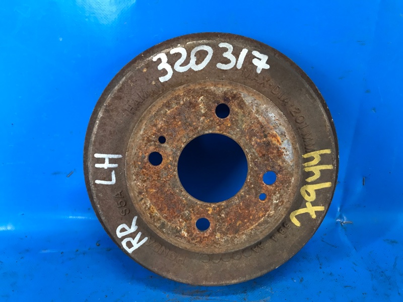 Тормозной барабан HONDA CIVIC ES 00-05 2005 1.7 L D17A 42610-S5A-000 Б/У