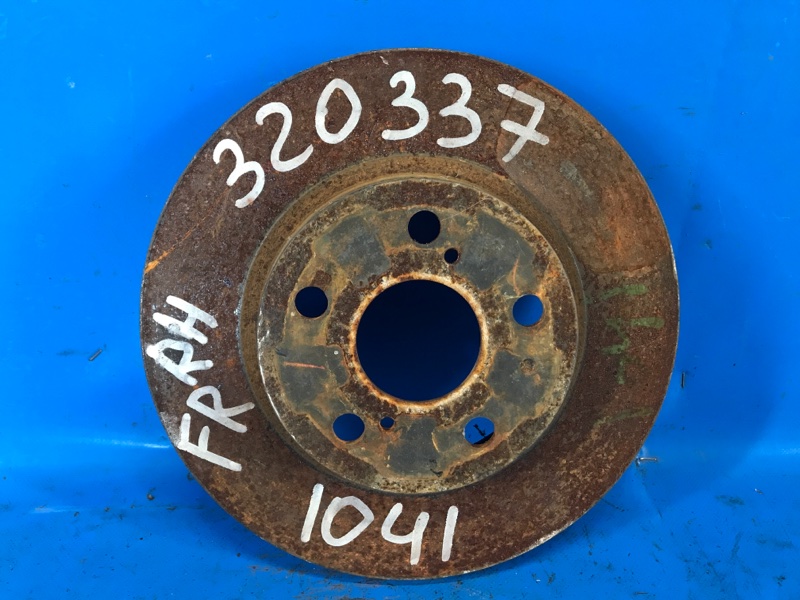 Тормозной диск передний TOYOTA PRIUS - 30 09-17 2010 ZVW30 4351247040 Б/У