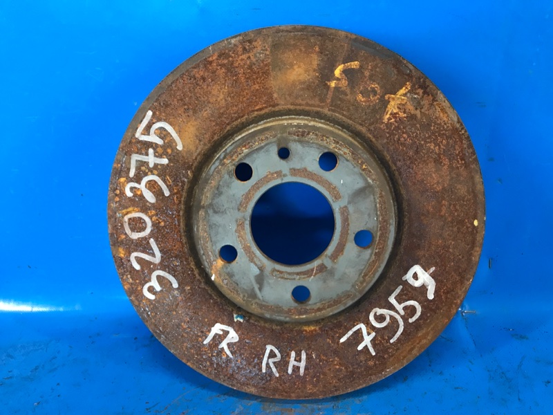 Тормозной диск передний FORD FUSION 14- 2014 C25HDEX DG9Z-1125-A Б/У