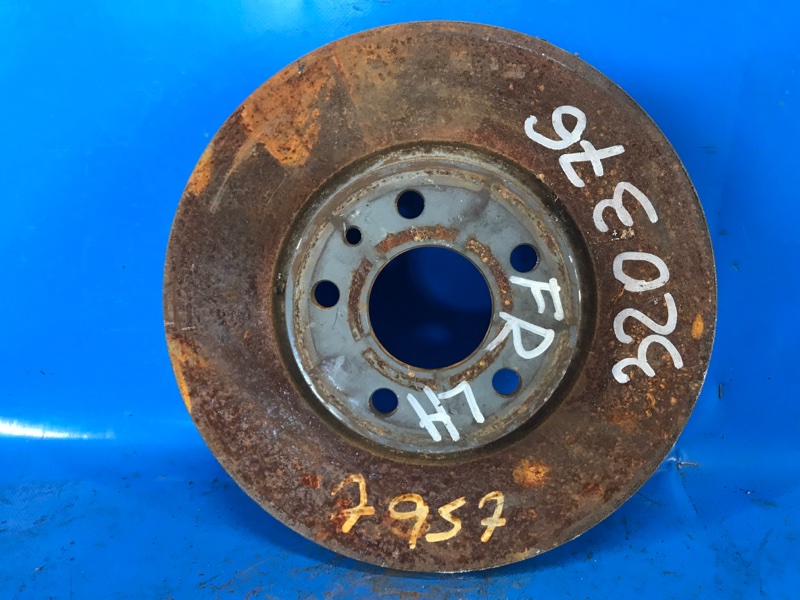 Тормозной диск передний FORD FUSION 14- 2014 C25HDEX DG9Z-1125-A Б/У