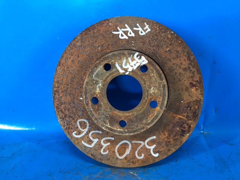 Тормозной диск передний FORD FOCUS 10-18 2017 2.0 BV6Z-1125-E Б/У