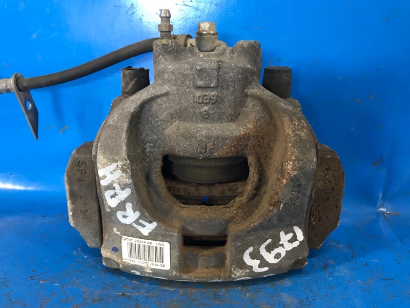 Суппорт тормозной передний правый LINCOLN MKZ 13-20 2017 C20HDTX 2.0L EcoBoost DG9Z-2B120-A Б/У