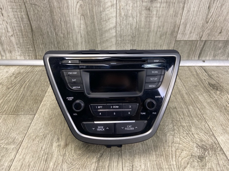 Магнитола HYUNDAI ELANTRA MD 10-15 2014 1.8 G4NB 961703X156GU Б/У