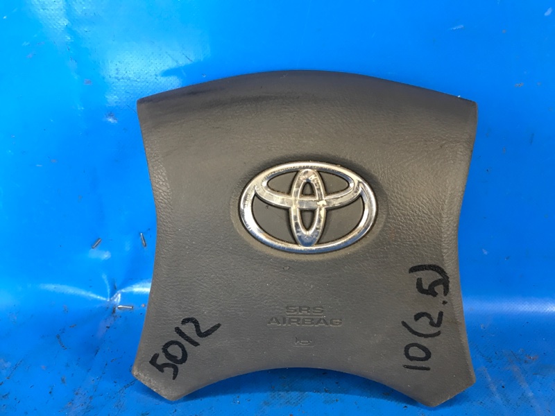 Подушка безопасности в руль TOYOTA CAMRY 40 06-11 2010 2.5 2ARFE 4513006131B0 Б/У
