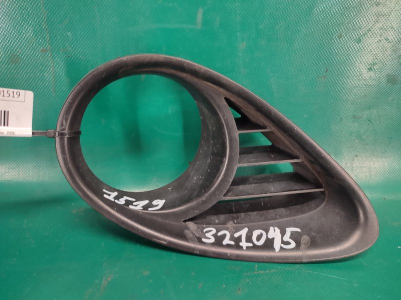 Накладка противотуманной фары левая INFINITI FX/QX70 S51 08-17 2008 5.0 VK50VE 62257-1CA0A Б/У