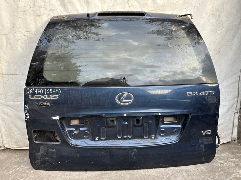Крышка багажника LEXUS GX470 02-09 2003 UZJ120L 4.7 2UZFE 67005-6B140 Б/У