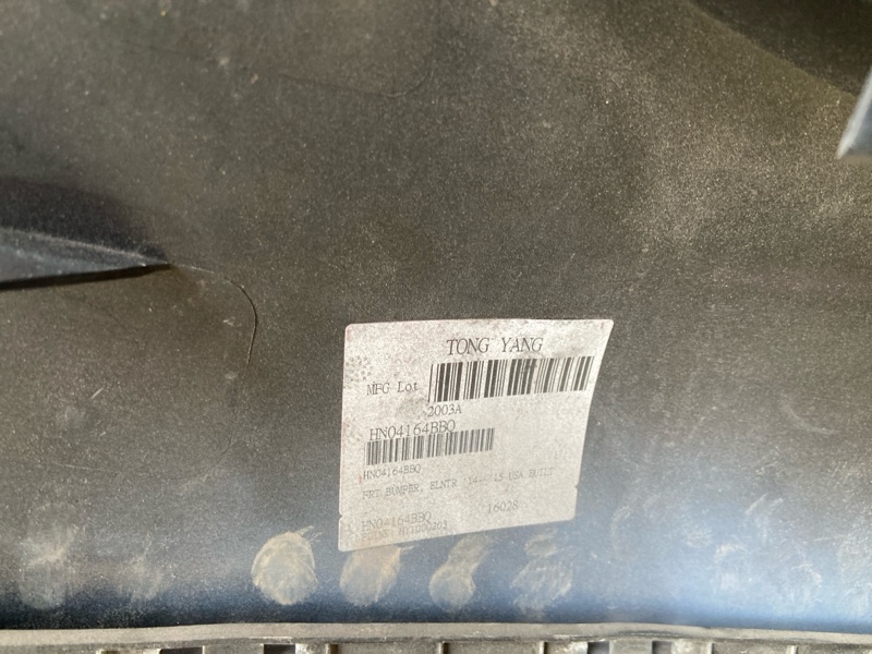 Бампер передний ELANTRA MD 10-15 2014 1.8 G4NB