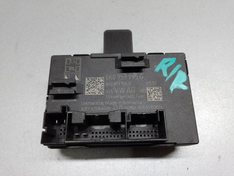 Блок управления дверей задний правый AUDI Q5 08-16 2015 8R CPMB 2.0 TFSI 8K0 959 795 G Б/У