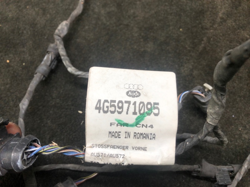 Проводка бампера передняя AUDI A6 (C7) 11-18 CGXB 3.0T