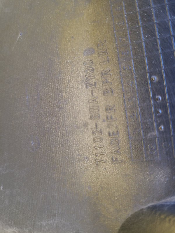 Бампер передний CRV 06-12 Бампер передний CRV 06-12