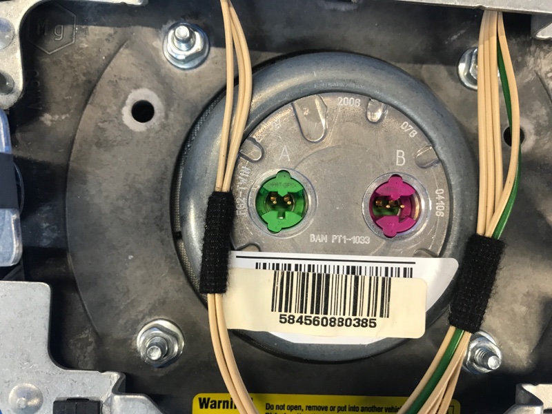 Подушка безопасности в руль XC70 00–07 2006 2.5 B5254T2