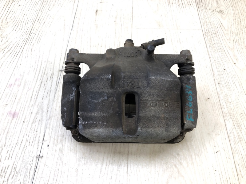 Суппорт тормозной передний левый NISSAN X-TRAIL/ROGUE T32 13-20 2017 2.5 QR25DE 410114BA0C Б/У