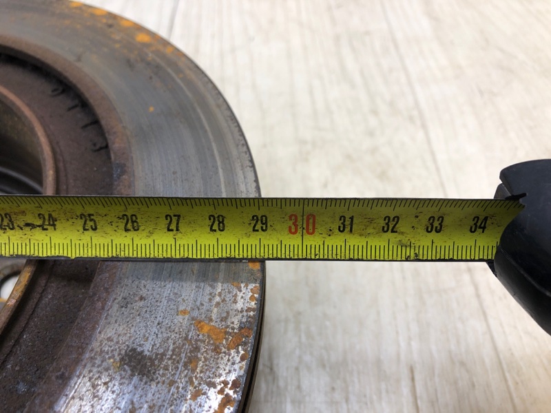 Тормозной диск задний X-TRAIL/ROGUE T32 13-20 2017 2.5 QR25DE