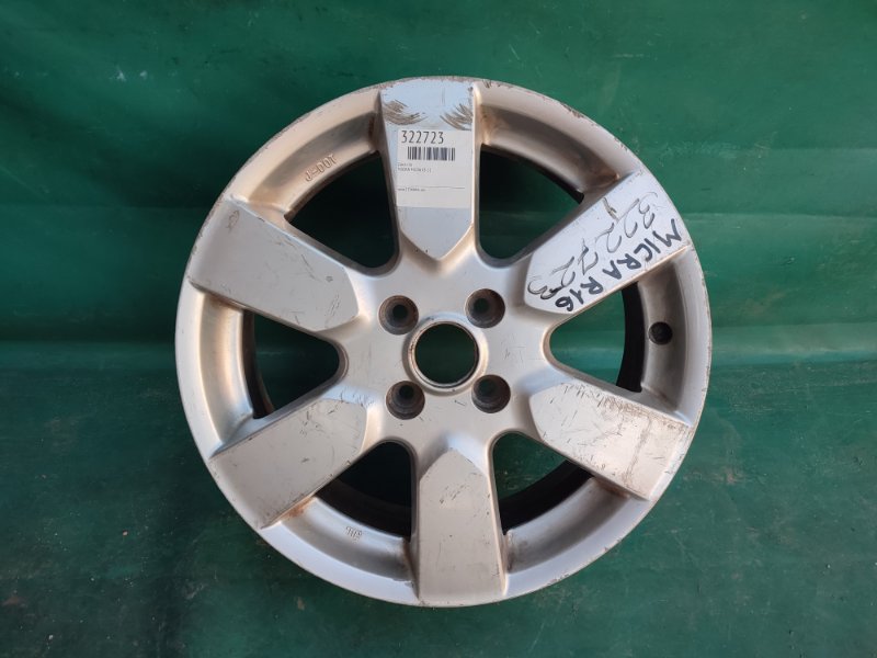 Диск R16 NISSAN NOTE 04-12 D0300-9U03A Б/У