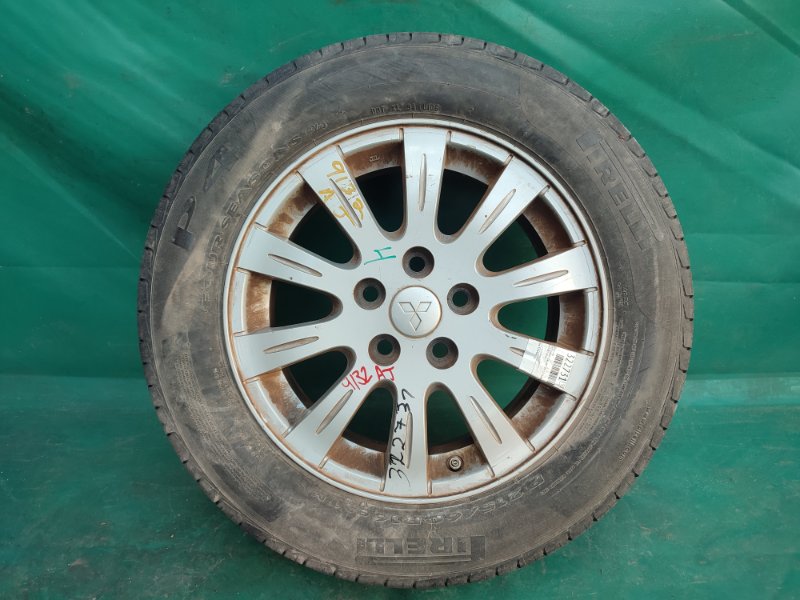 Запчасть диск r16 MITSUBISHI GALANT 03-12 2012 Седан 2.4 4G69 4250B240HA Б/У Диск R16 MITSUBISHI GALANT 03-12 2012 Седан 2.4 4G69 4250B240HA Б/У