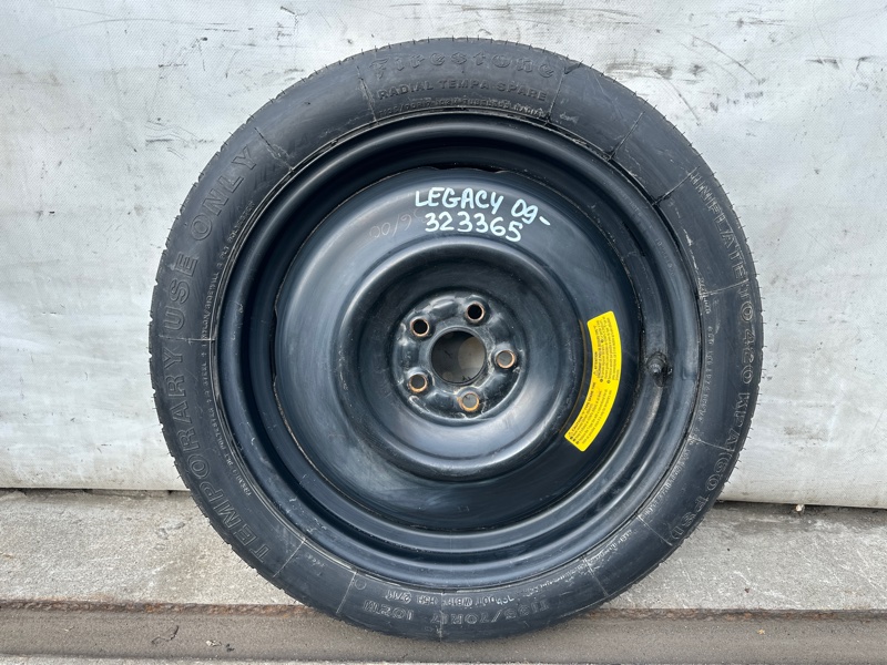 Диск колесный (докатка) SUBARU LEGACY 09-15 BM 28151AJ080 Б/У